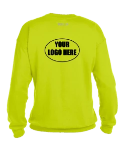 RUseeN Reflective Apparel Sweatshirts & Jackets High Visibility Graphic Sweatshirt With Custom Logo
