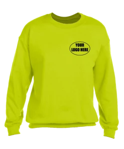 RUseeN Reflective Apparel Sweatshirts & Jackets High Visibility Graphic Sweatshirt With Custom Logo
