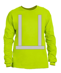 RUseeN Reflective Apparel ANSI Reflective Long Sleeve Shirt Shirts