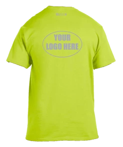 RUseeN Reflective Apparel Shirts High Visibility Short Sleeve Shirt With Reflective Custom Logo