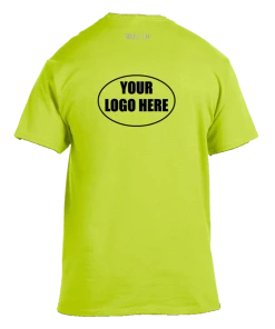 RUseeN Reflective Apparel High Visibility Short Sleeve Graphic Shirt With Custom Logo Shirts