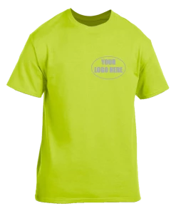 RUseeN Reflective Apparel Shirts High Visibility Short Sleeve Shirt With Reflective Custom Logo
