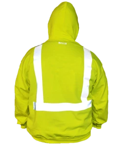 RUseeN Reflective Apparel Sweatshirts & Jackets ANSI Reflective Hooded Sweatshirt