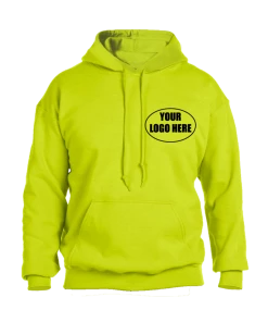 RUseeN Reflective Apparel High Visibility Hooded Sweatshirt W/ Custom Logo