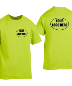 RUseeN Reflective Apparel High Visibility Short Sleeve Graphic Shirt With Custom Logo Shirts
