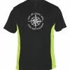 RUseeN Reflective Apparel Men's Reflective Short Sleeve Shirt - Compass Men's Short Sleeve