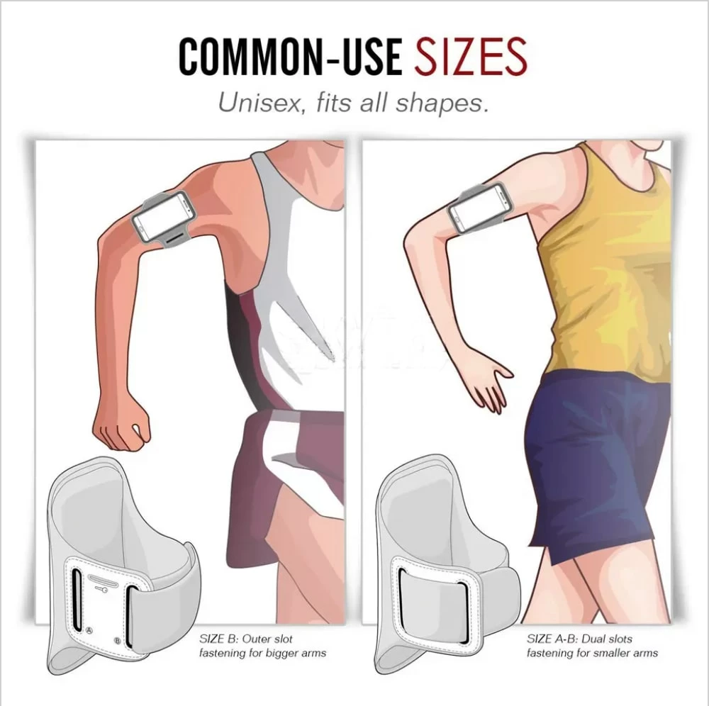 RUSEEN Reflective Apparel LLC Arm Sleeve Phone Holder Accessories