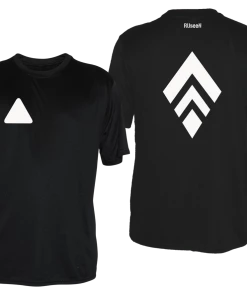 RUseeN Reflective Apparel Men's Short Sleeve Men's Reflective Short Sleeve Shirt - Broken Diamond