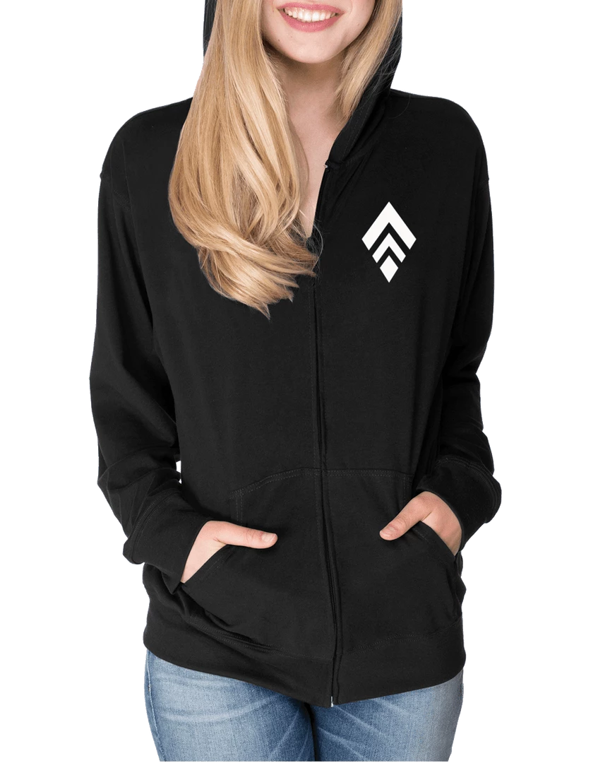 RUseeN Reflective Apparel Women's Jackets & Sweatshirts Unisex Reflective Long Sleeve Full Zip Cotton Blend - Broken Diamond