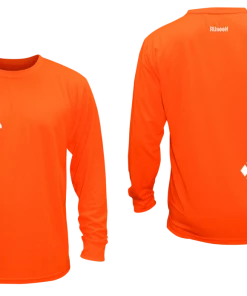 RUseeN Reflective Apparel Unisex Reflective Long Sleeve Shirt - Diamond Pattern