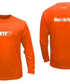 Test - RUseeN Unisex Reflective Long Sleeve - Where's The Finish?