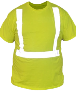 RUseeN Reflective Apparel ANSI Short Sleeve Reflective Shirt Shirts