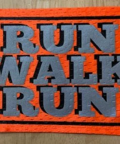 RUSEEN Reflective Apparel Run Walk Run Clip On Reusable Reflective Bib Accessories