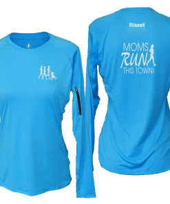RUseeN Reflective Apparel Women's Reflective Long Sleeve - Moms Run This Town