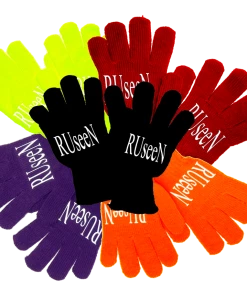 RUseeN Reflective Apparel Reflective Knit Gloves