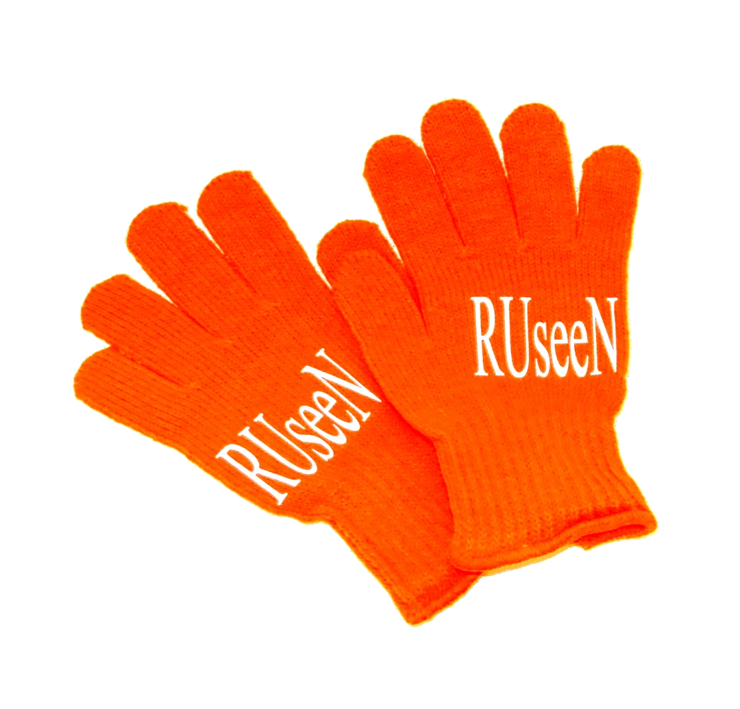 RUseeN Reflective Apparel Reflective Knit Gloves