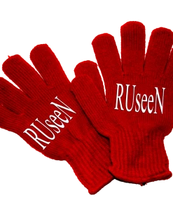 RUseeN Reflective Apparel Reflective Knit Gloves
