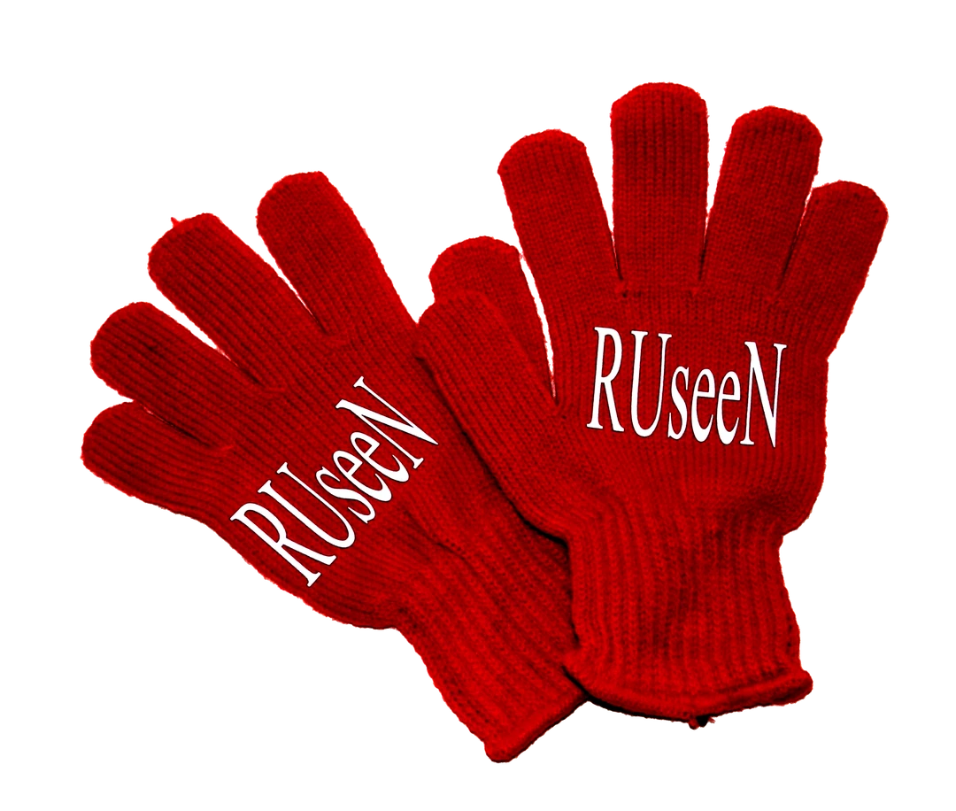 RUseeN Reflective Apparel Reflective Knit Gloves