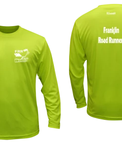RUseeN Reflective Apparel Clubs Men's Reflective Long Sleeve Shirt - Franklin Road Runners