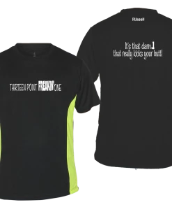 RUseeN Reflective Apparel Sale Men's Reflective Short Sleeve Shirt - Freaky 13