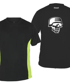 RUseeN Reflective Apparel Men's Reflective Short Sleeve Shirt - Various Skull Designs Sale