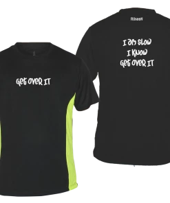 RUseeN Reflective Apparel Sale Men's Reflective Short Sleeve Shirt - I Am Slow