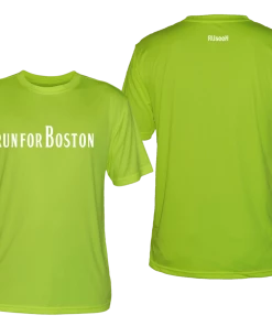 RUseeN Reflective Apparel Men's Reflective Short Sleeve Shirt – Run For Boston