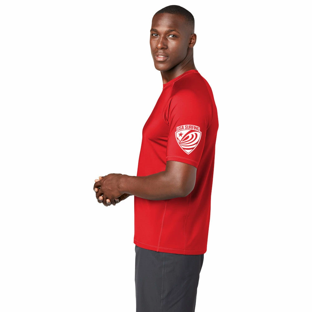 RUSEEN Reflective Apparel Clubs Blind Fitness - Blind Surfer Rash Guard Tee