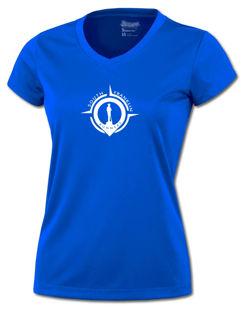 RUseeN Reflective Apparel Clubs Women's Reflective Short Sleeve Shirt- South Franklin (TN) Runners