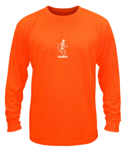 RUseeN Reflective Apparel Unisex Reflective Long Sleeve - Skeleton - Overstocks Sale