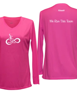 RUseeN Reflective Apparel Women's Reflective Long Sleeve Shirt - Soul Team - Town Clubs