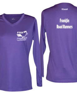RUseeN Reflective Apparel Clubs Women's Reflective Long Sleeve Shirt - Franklin Road Runners