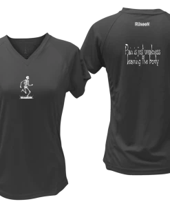 RUseeN Reflective Apparel Women's Reflective Short Sleeve Shirt – Pain Is Weakness