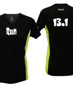 RUseeN Reflective Apparel Women's Reflective Short Sleeve Shirt – Run 13.1