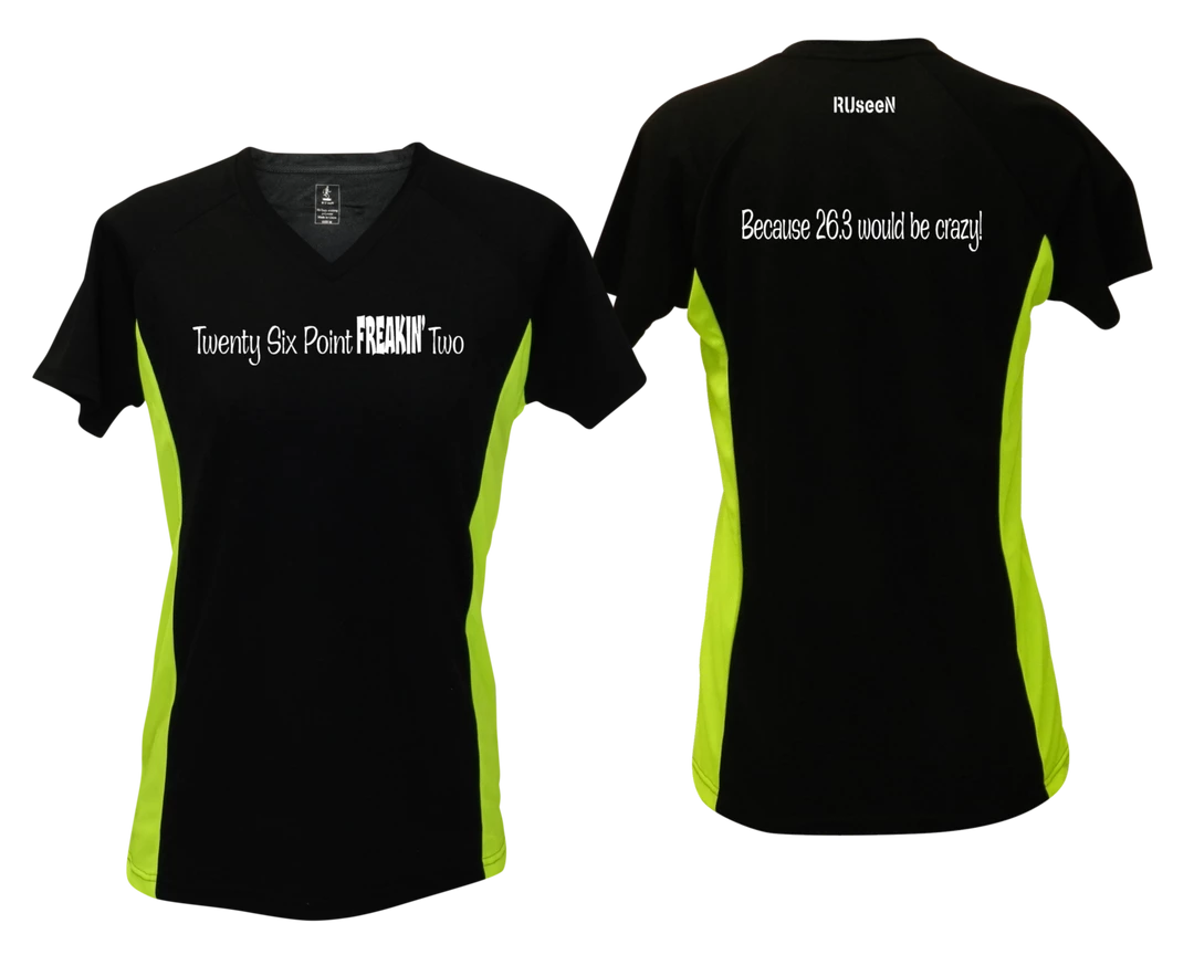 RUseeN Reflective Apparel Women's Reflective Short Sleeve Shirt - Freaky 26 Sale