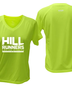 RUseeN Reflective Apparel Women's Reflective Short Sleeve Shirt - Hill Runners TN