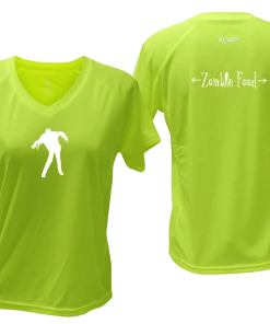 RUseeN Reflective Apparel Sale Women's Reflective Short Sleeve Shirt – Zombie Food