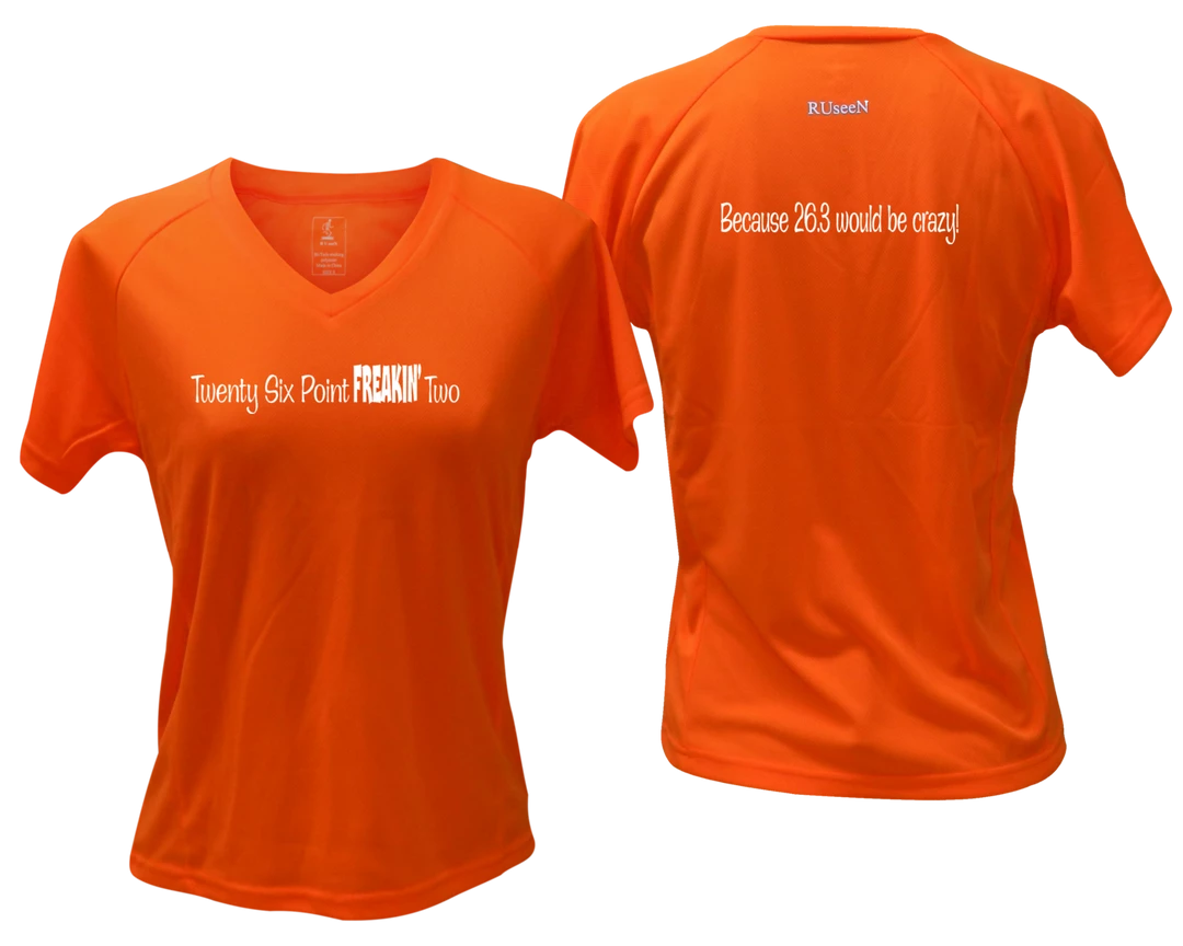 RUseeN Reflective Apparel Women's Reflective Short Sleeve Shirt - Freaky 26 Sale