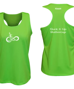 RUseeN Reflective Apparel Women's Reflective Tank Top - Soul Team - Buttercup Clubs