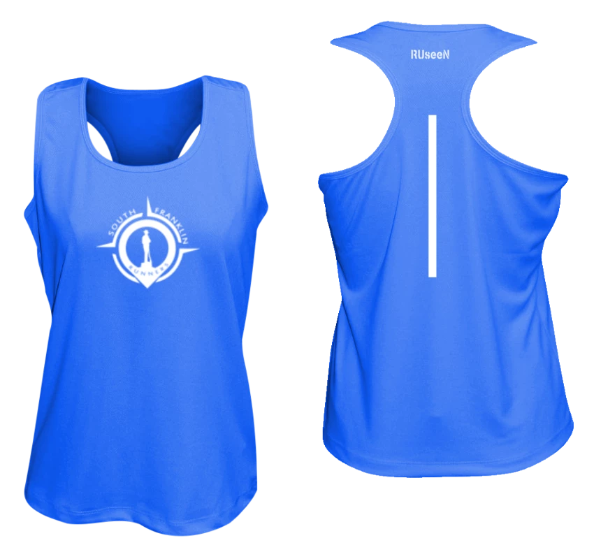 RUseeN Reflective Apparel Women's Reflective Tank Top - South Franklin (TN) Runners